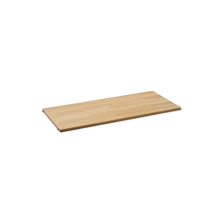 Punctual Perforated hylle 90 cm, oak oiled, cashmere Ferm Living