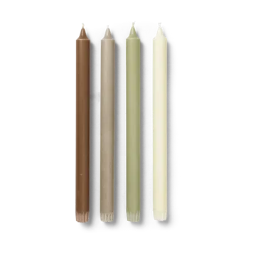 Pure candles 4-pakning - Botanic blend - Ferm Living