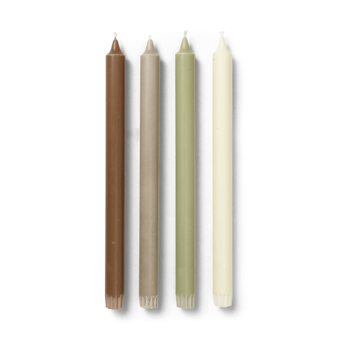 Pure candles 4-pakning - Botanic blend - Ferm Living