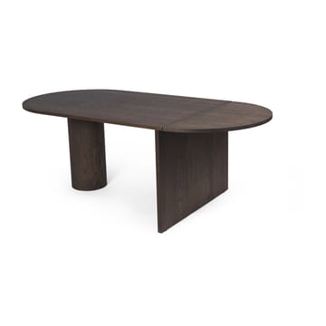 Pylo spisebord 210 x 100 x 74 cm - Dark stained oak - Ferm Living