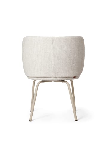Rico dining chair bouclé - Offwhite-cashmere - Ferm Living