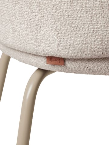 Rico dining chair bouclé - Offwhite-cashmere - Ferm Living