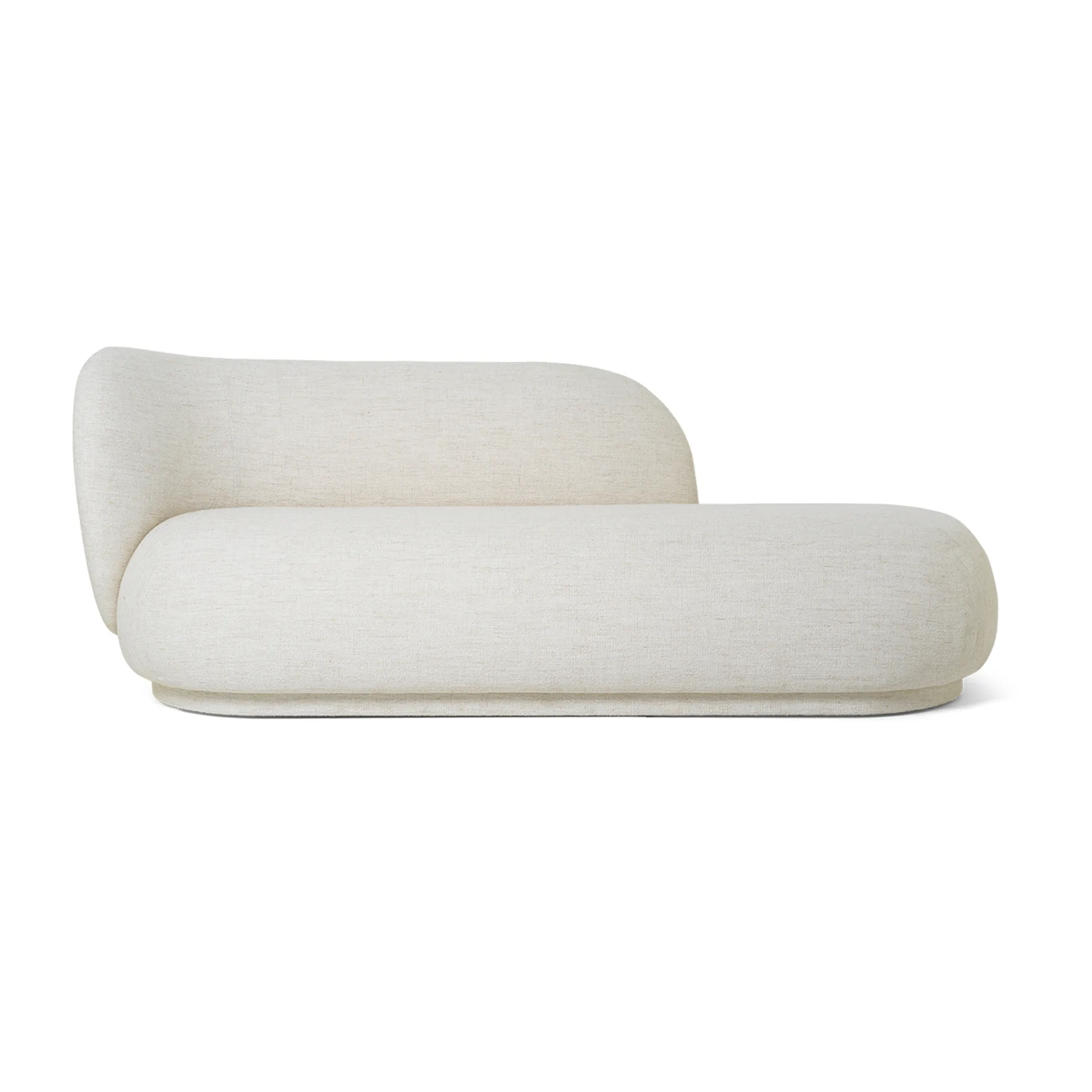 Rico divan sjeselong bouclé venstre, Offwhite Ferm Living
