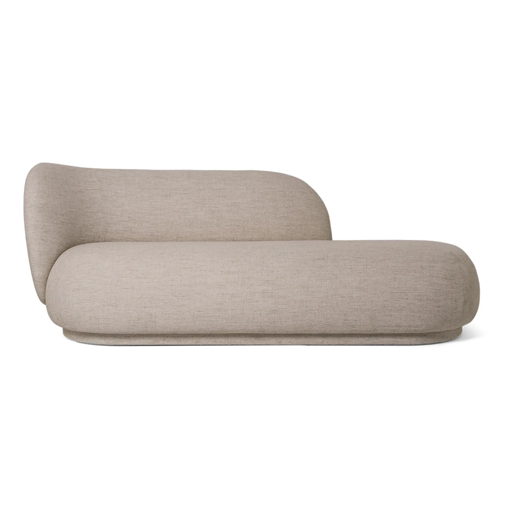 Rico divan sjeselong bouclé venstre, Sand Ferm Living