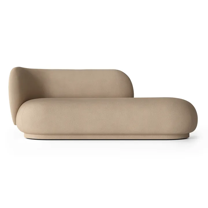 Rico divan sjeselong venstre - Brushed sand - Ferm Living
