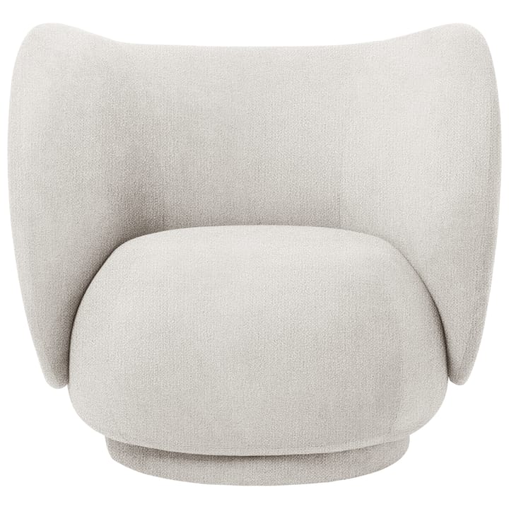 Rico lounge chair boucle - Off-white - ferm LIVING