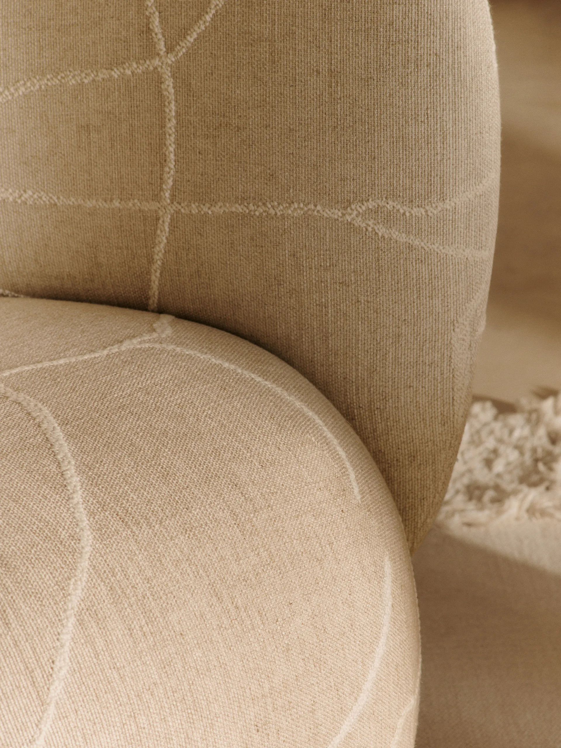 Rico lounge chair lenestol, Can Lis Ferm Living