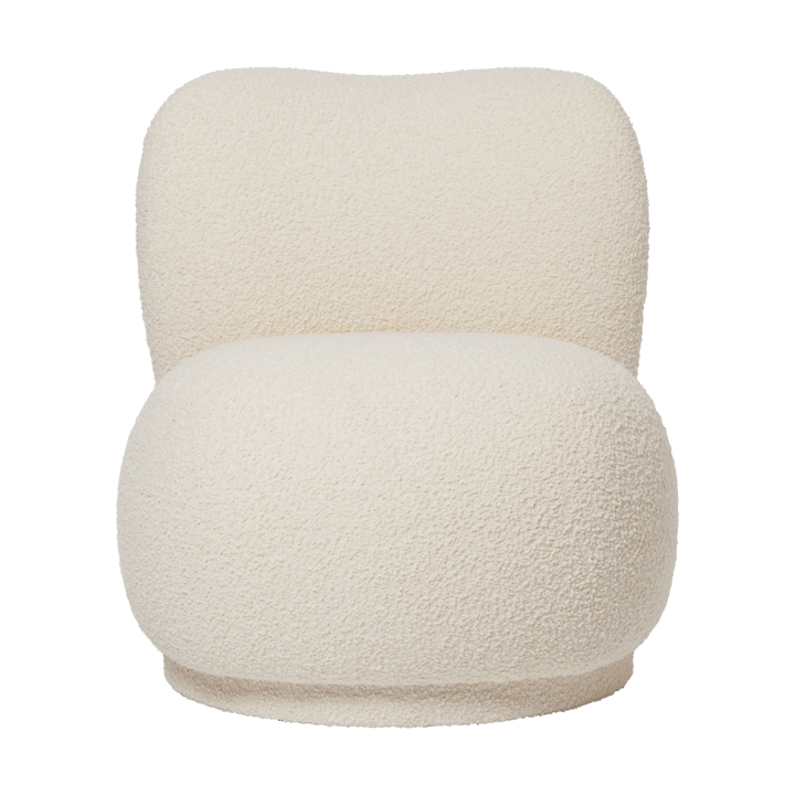 Rico lounge chair piccolo lenestol - Nordic Bouclé-Off-white - Ferm Living