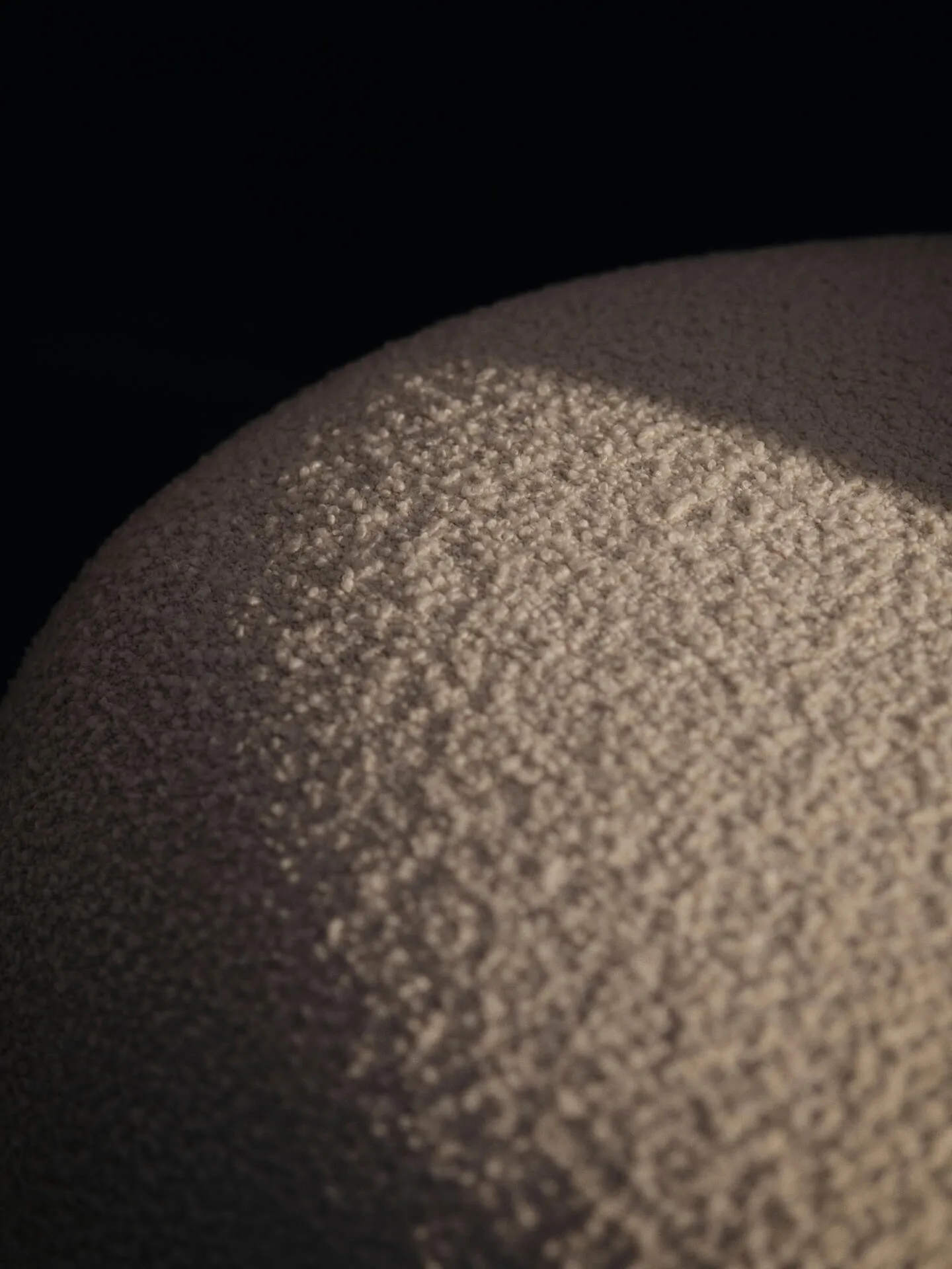 Rico lounge chair piccolo lenestol, Nordic Bouclé-Off-white Ferm Living