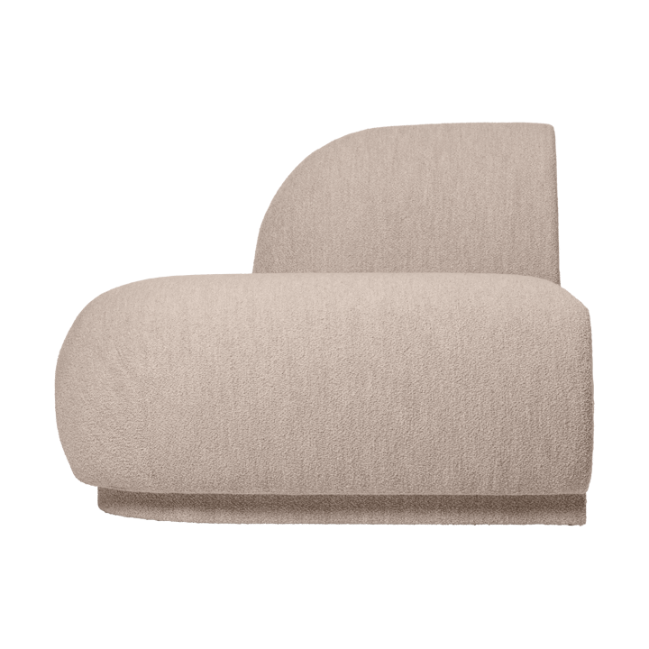 Rico open sofa modul L - Soft bouclé-natural - Ferm Living