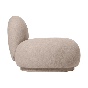 Rico open sofa modul L - Soft bouclé-natural - Ferm Living