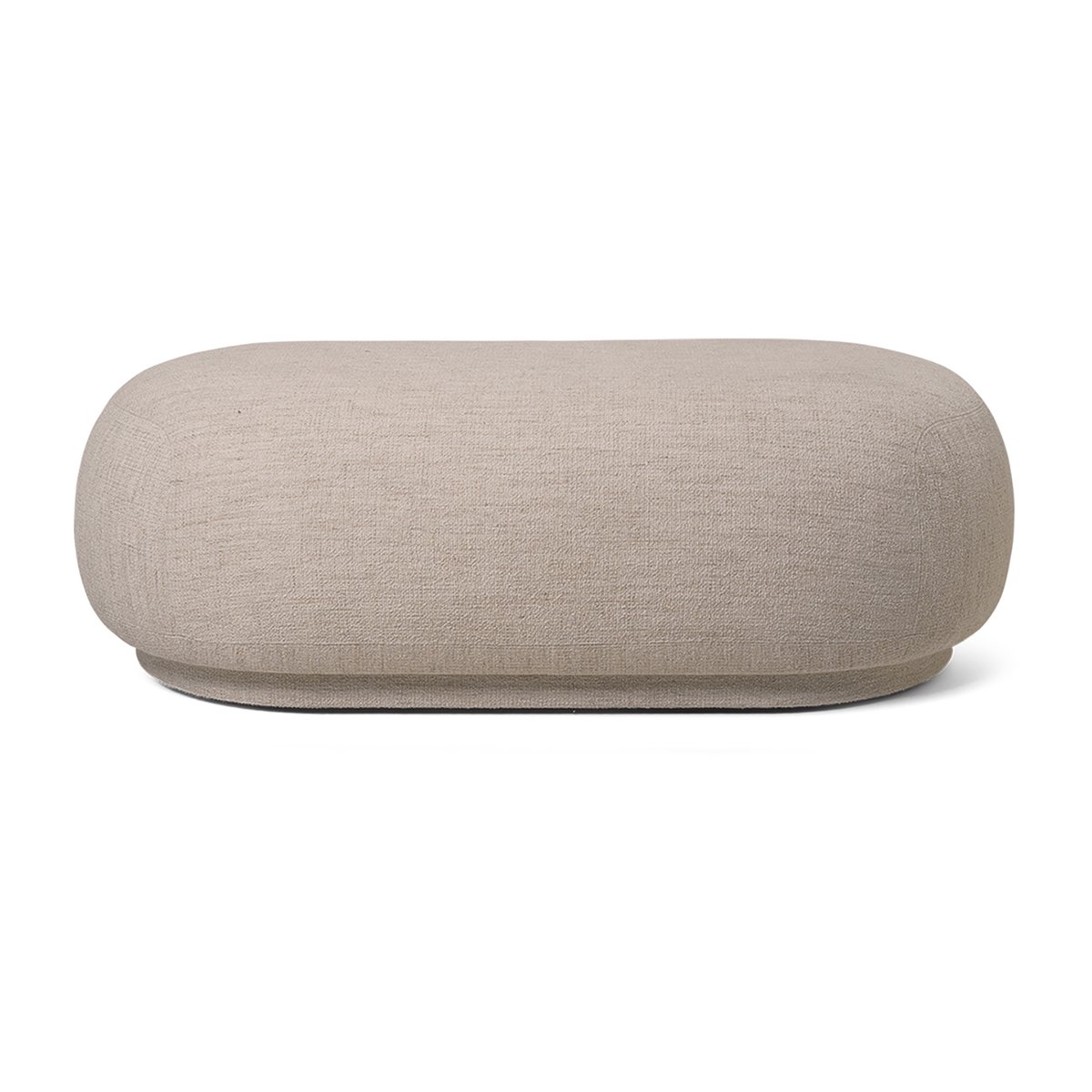 Ferm Living Rico ottoman Bouclé sand | Skandinavisk Design | Puffer | Beige