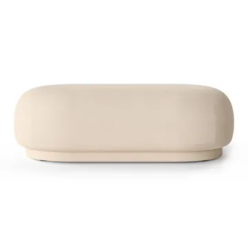 Rico ottoman - Brushed offwhite - Ferm Living