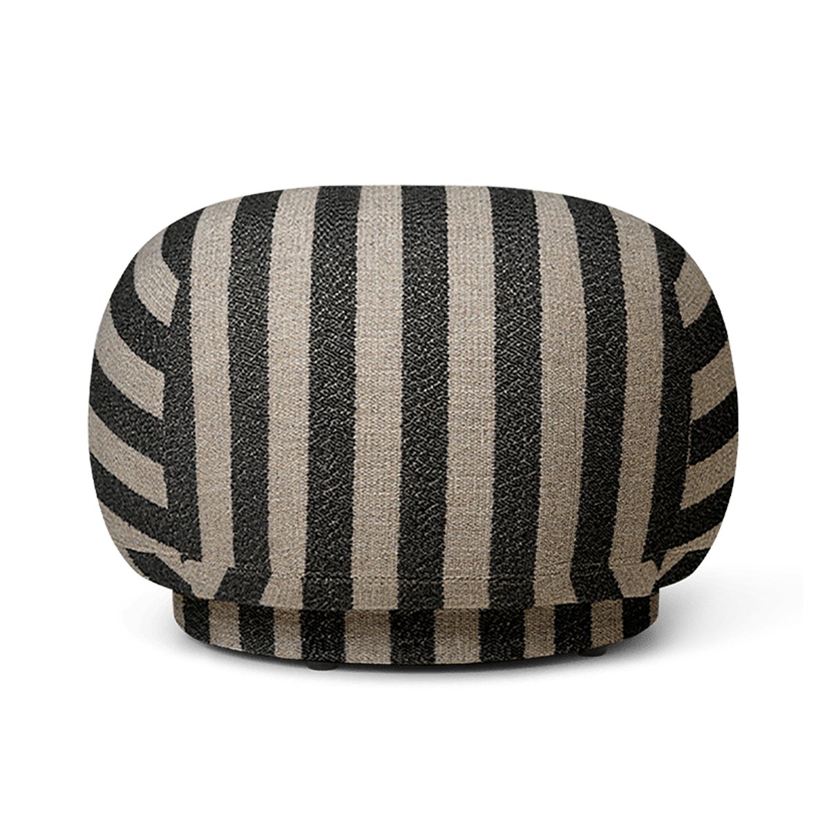 Ferm Living Rico pouf puff Louisiana sand black | Skandinavisk Design | Puffer | Beige