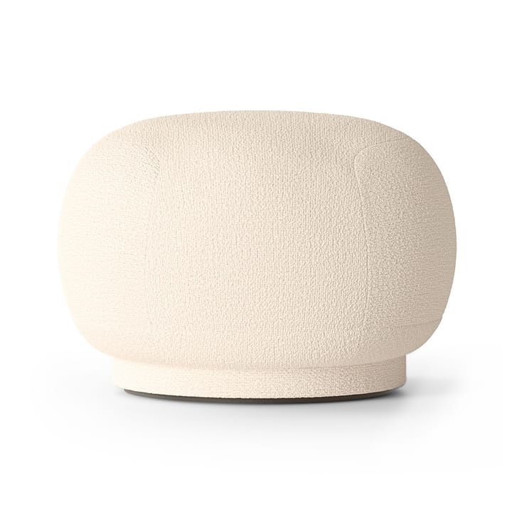 Rico pouf puff - Wool bouclé offwhite - Ferm LIVING