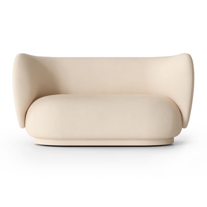 Rico sofa 2-seter - Brushed offwhite - ferm LIVING