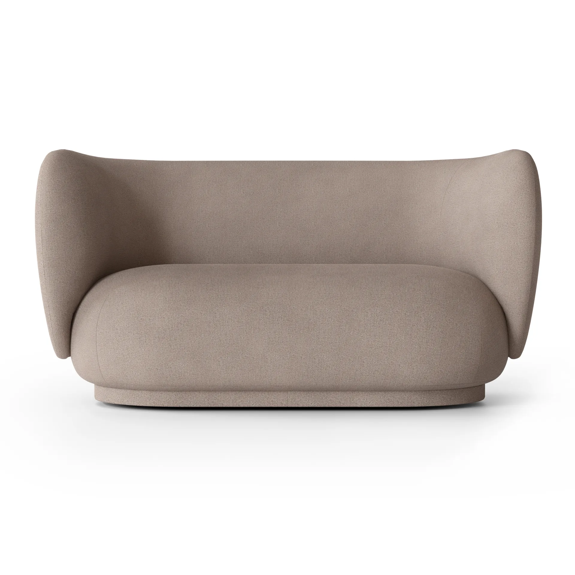 Rico sofa 2-seter, Brushed warm grey Ferm Living