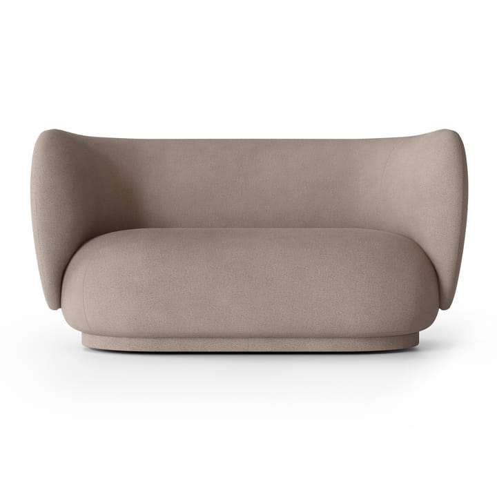 Rico sofa 2-seter - Brushed warm grey - Ferm Living