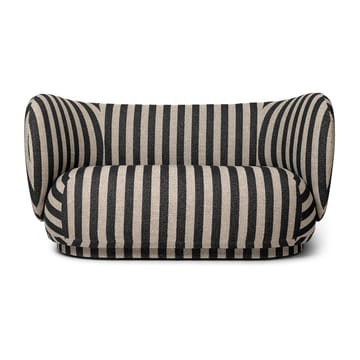 Rico sofa 2-seter - Louisiana sand black - Ferm Living