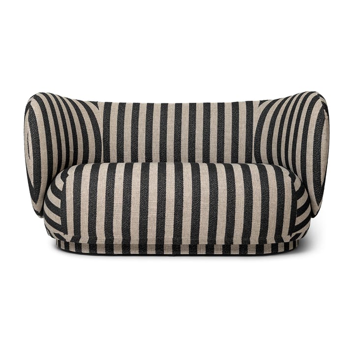 Rico sofa 2-seter - Louisiana sand black - Ferm Living