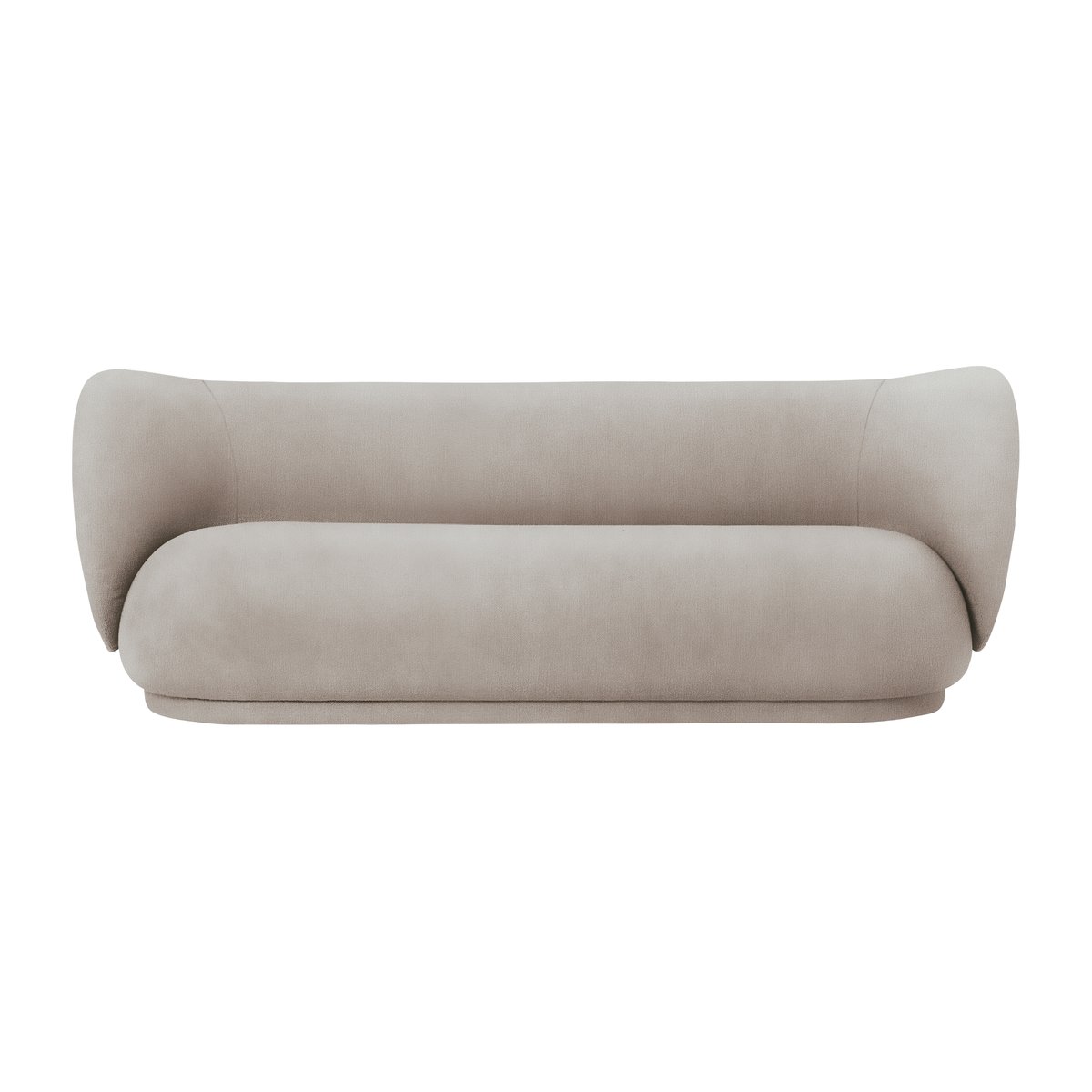 Ferm Living Rico sofa 3-seter Brushed sand | Skandinavisk Design | Sofaer | Beige