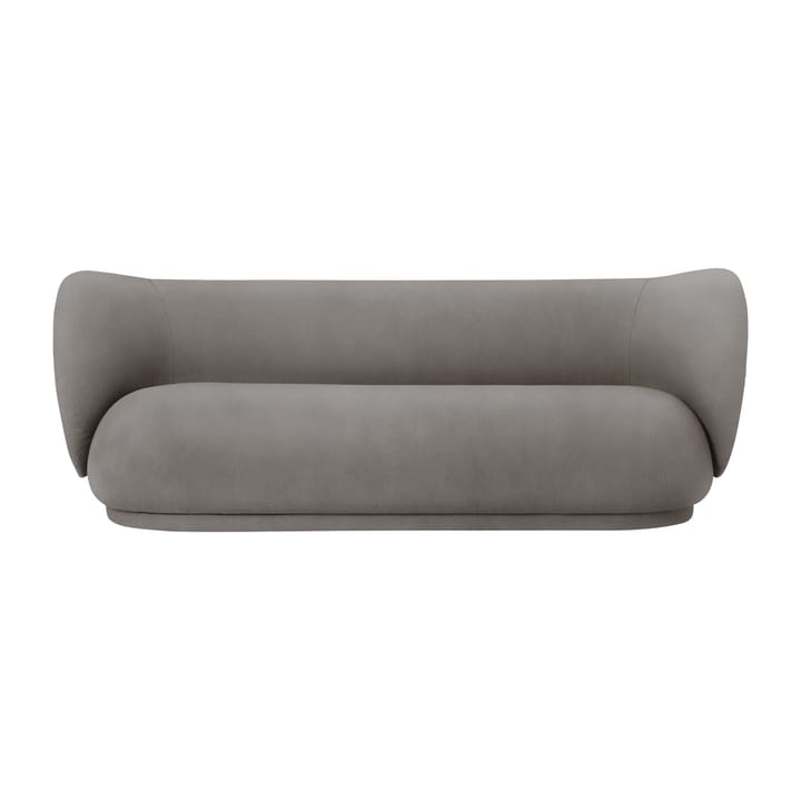 Rico sofa 3-seter - Brushed warm grey - ferm LIVING