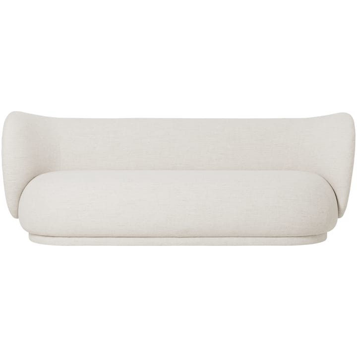 Rico sofa boucle 3-seter - Off-white - Ferm LIVING