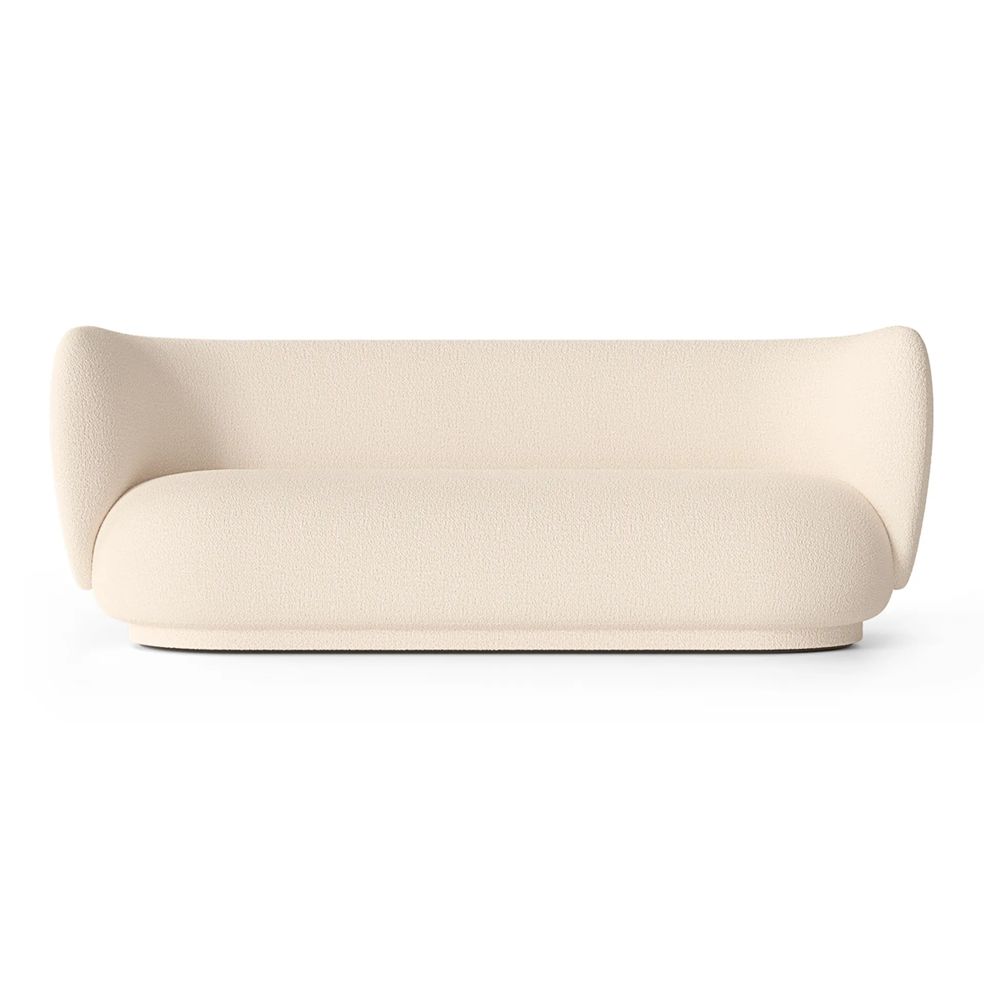 Rico sofa boucle 3-seter, Wool bouclé off-white Ferm Living