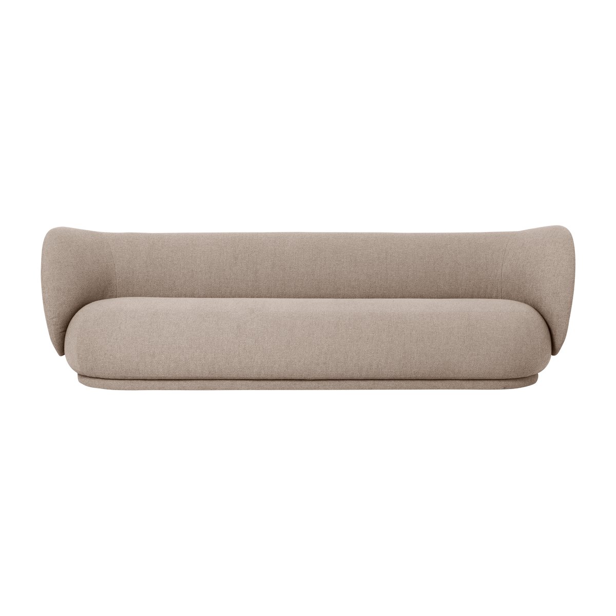 Ferm Living Rico sofa bouclé 4-seter Bouclé sand