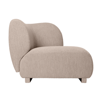 Rico sofa modul armrest R Soft Bouclé - Natural - Ferm Living