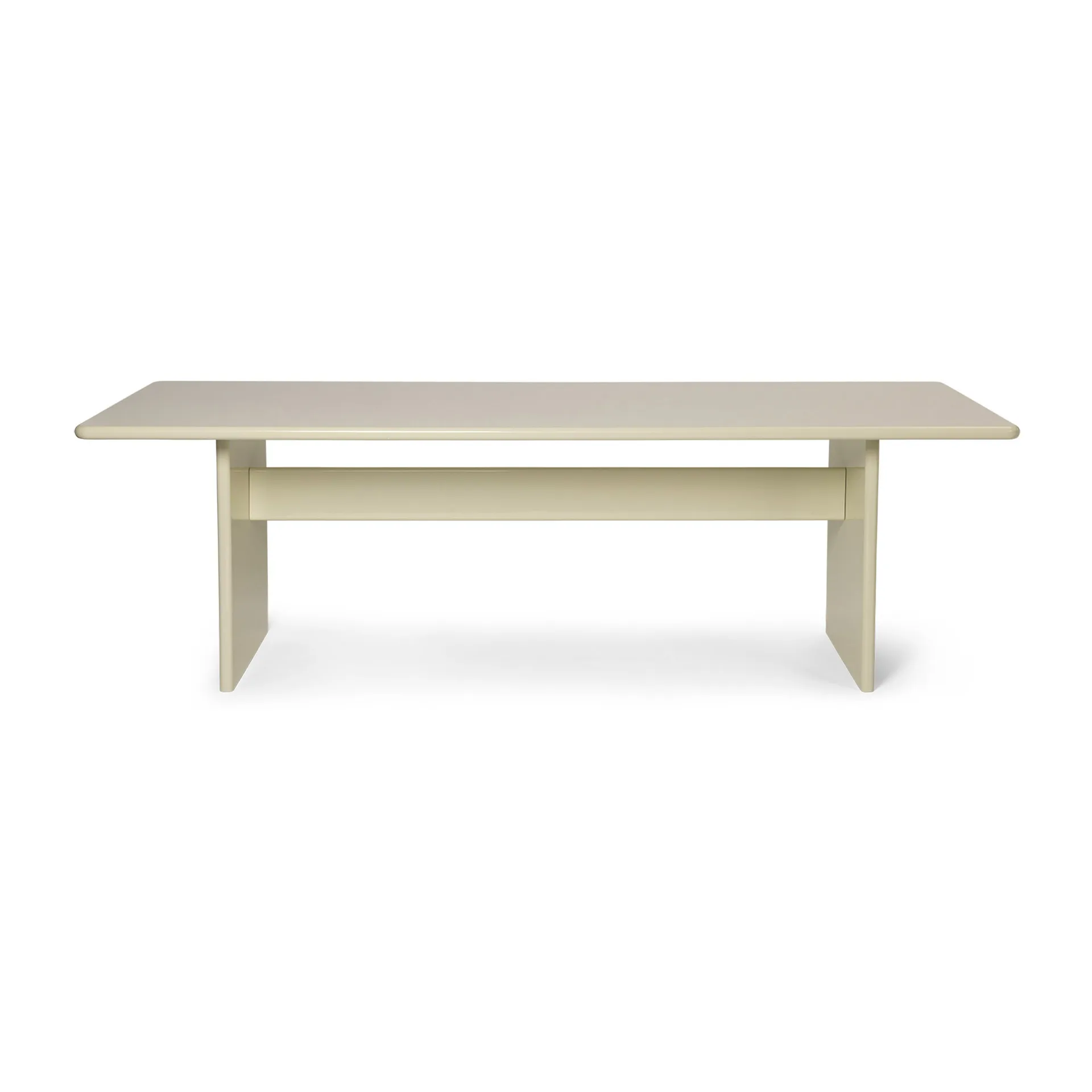 Rink spisebord large 240 x 90 x 74 cm, Eggshell Ferm Living