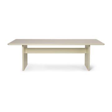 Rink spisebord large 240 x 90 x 74 cm - Eggshell - Ferm Living