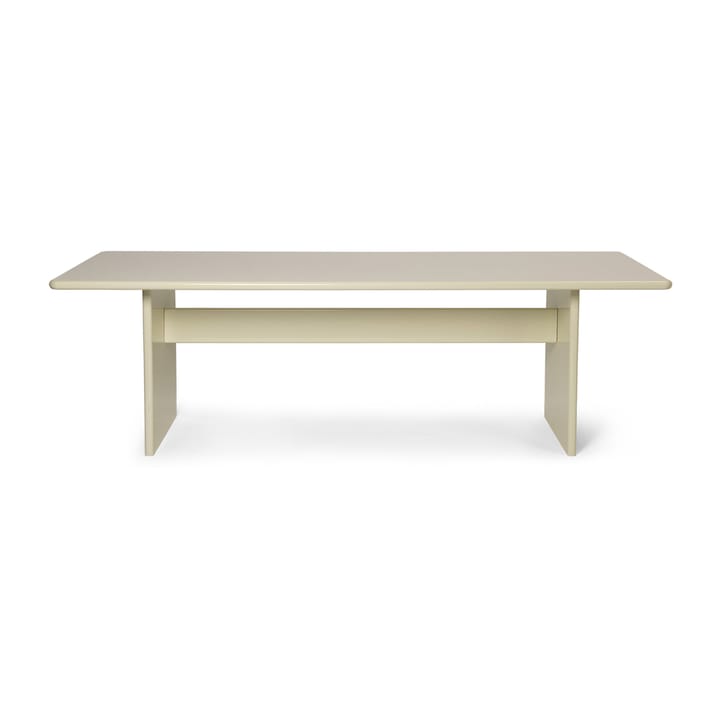 Rink spisebord large 240 x 90 x 74 cm - Eggshell - Ferm Living