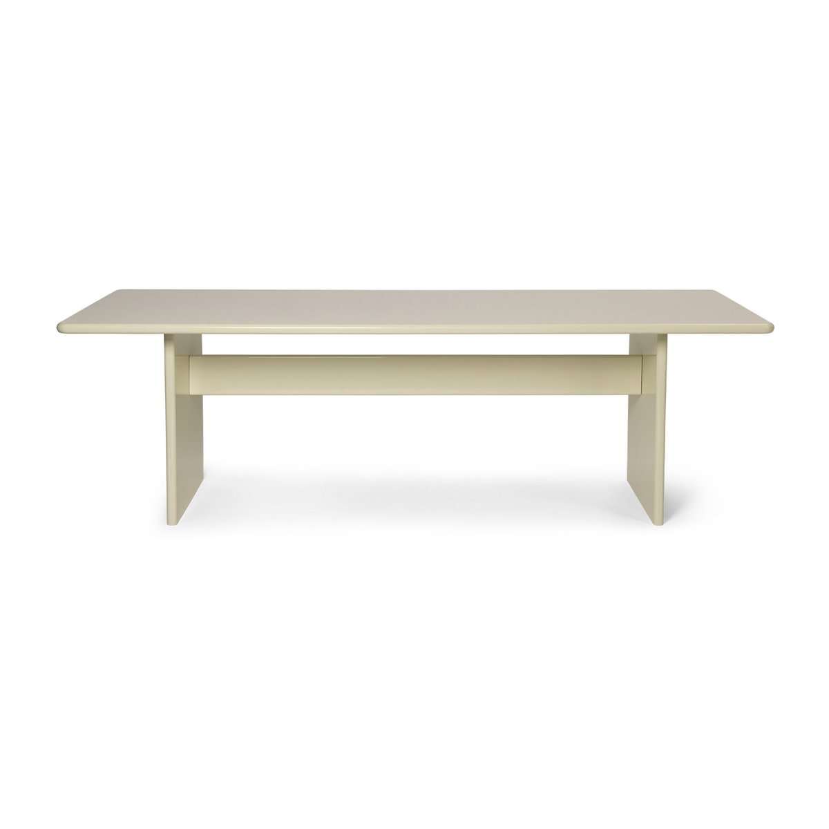 Bilde av ferm LIVING Rink spisebord large 240 x 90 x 74 cm Eggshell