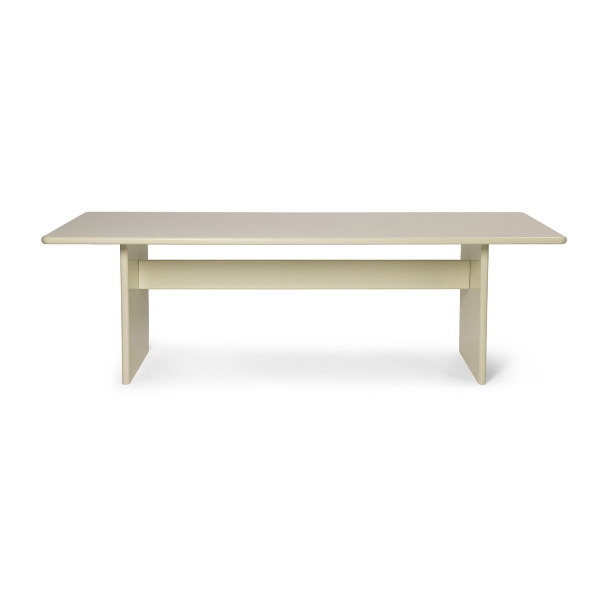 Bilde av ferm LIVING Rink spisebord large 240 x 90 x 74 cm Eggshell