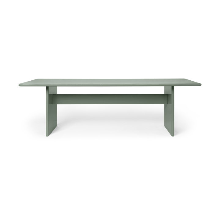Rink spisebord large 240 x 90 x 74 cm - Tea green - Ferm Living