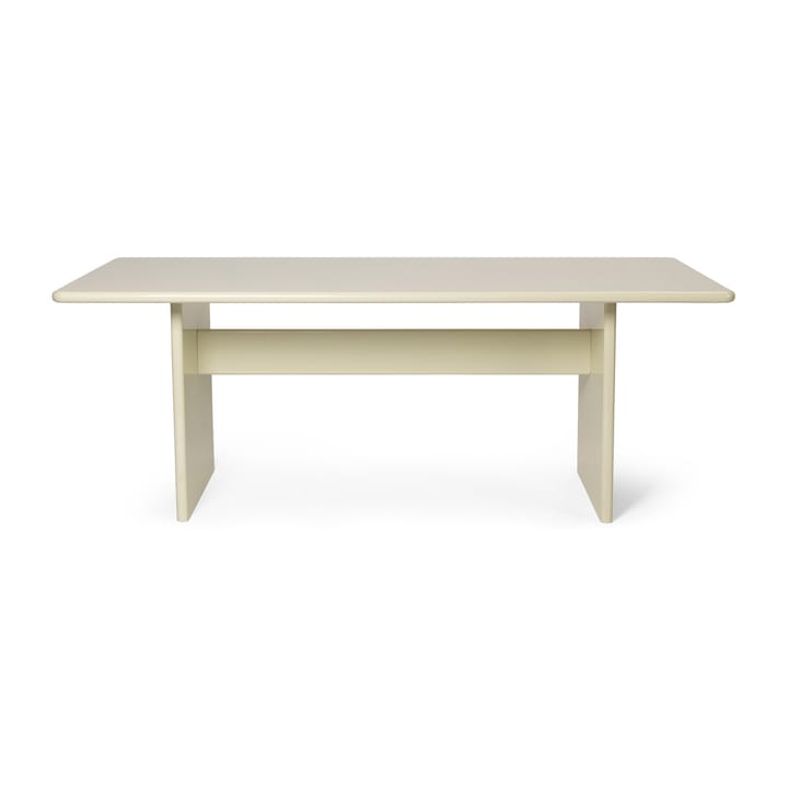 Rink spisebord small 200 x 90 x 74 cm - Eggshell - Ferm Living