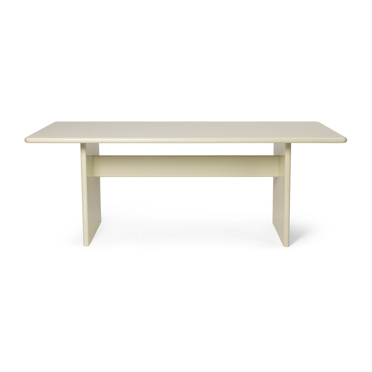 Bilde av ferm LIVING Rink spisebord small 200 x 90 x 74 cm Eggshell