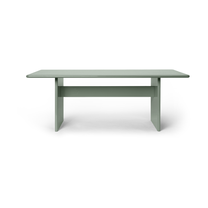 Rink spisebord small 200 x 90 x 74 cm - Tea green - Ferm Living