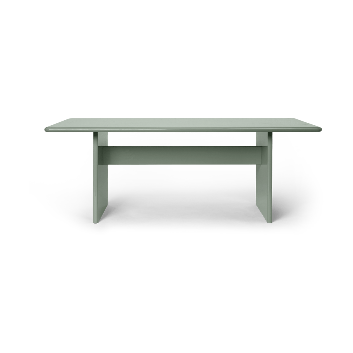 Ferm Living Rink spisebord small 200 x 90 x 74 cm Tea green