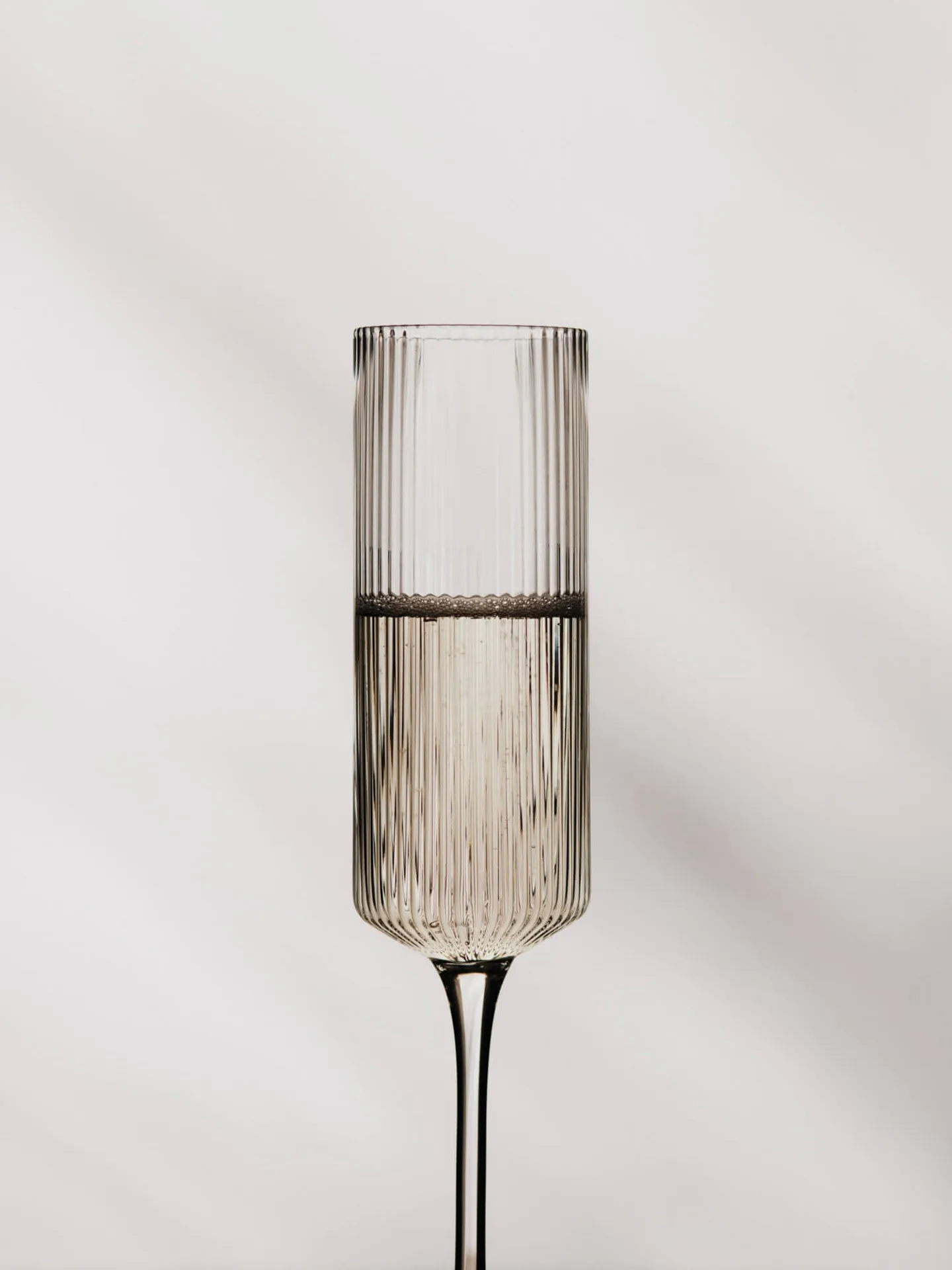 Ripple Champagne flutes champagneglass 15 cl 2-pakning, Clear Ferm Living