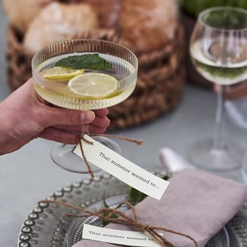 Ripple champagneglass 2-pakn. - klar - Ferm Living