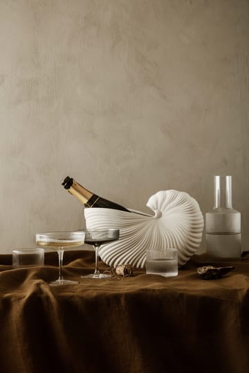 Ripple champagneglass 2-pakn. - klar - Ferm Living