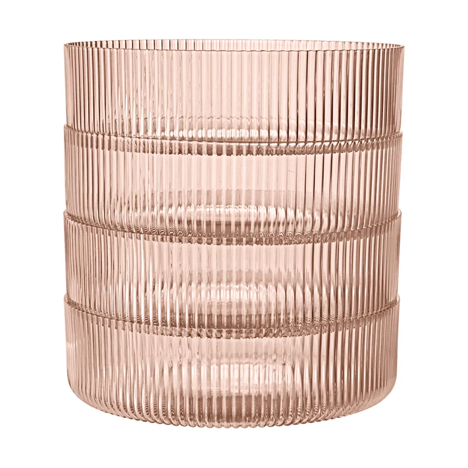 Ripple frokostskål 4-pakning, Blush Ferm Living