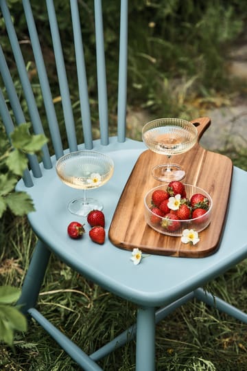 Ripple frokostskål 4-pakning - clear - Ferm Living