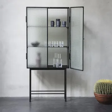 Ripple glass 4-pakning - klar - Ferm Living