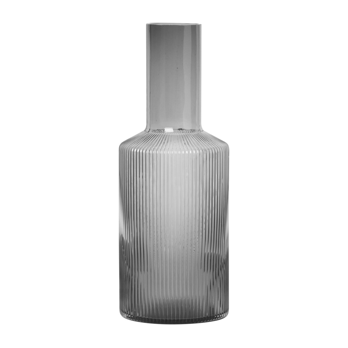 Ferm Living Ripple karaffel grey | Skandinavisk Design | Vannkarafler & Vannmugger | Grå