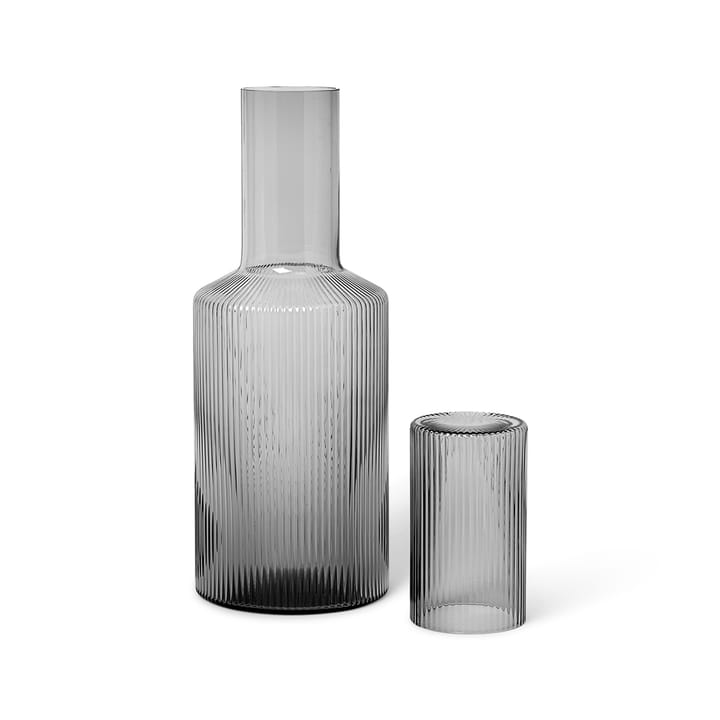 Ripple lokk til karaffel, Smoked grey Ferm Living