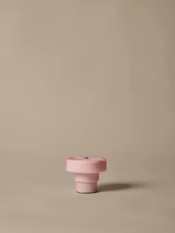 Ripple portable bordlampe - Pale rose, 10 cm - Ferm Living