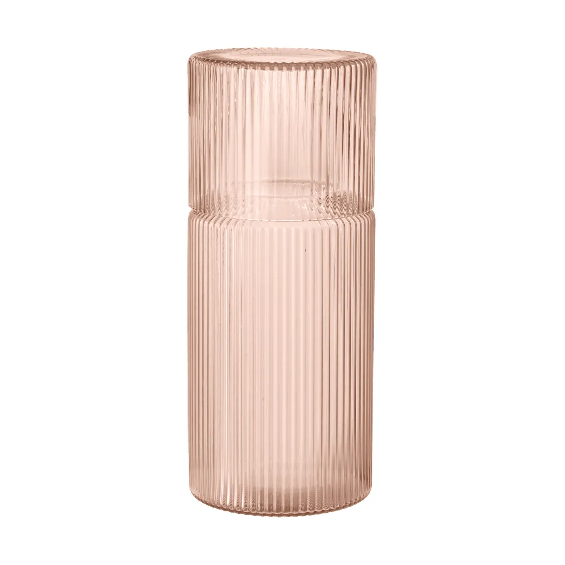 Ripple small karaffel sett, Blush Ferm Living